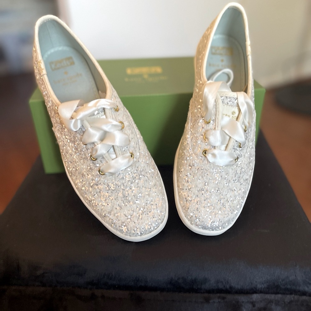 Keds x Kaye Spade Glitter Sneaker Size 7